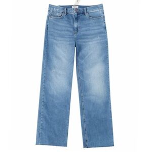 Sneak Peek Mid Rise Blue Jeans